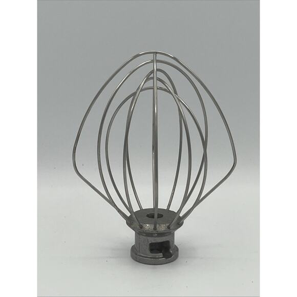 "KITCHEN AID" K45WW (6 Wire Whisk) 4.5Qt Mixer Attachment Whisk Stainless Steel - Picture 1 of 5